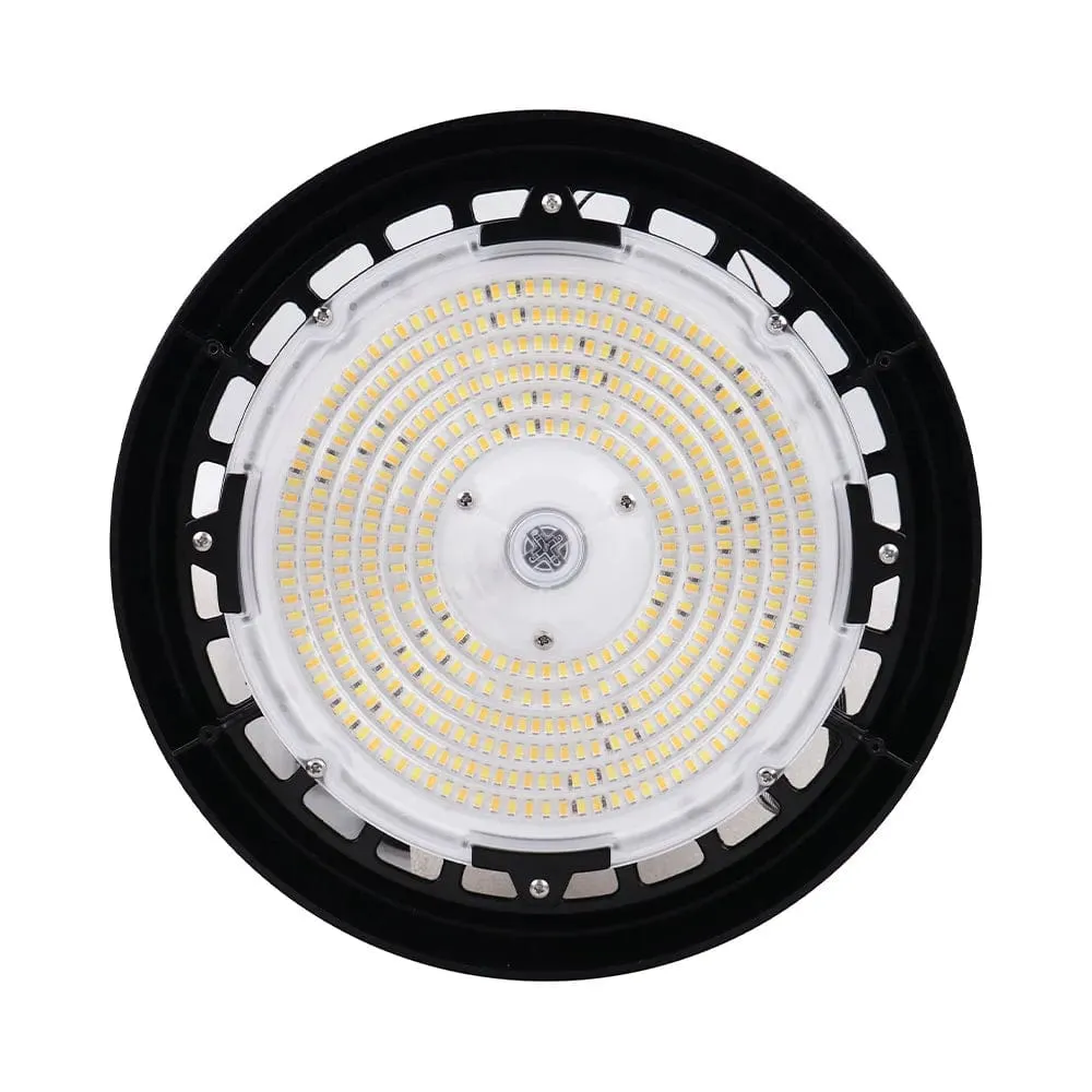 150W/120W/100W UFO High Bay Light Fixture with O-Ring - 3CCT - UL/DLC Qualified