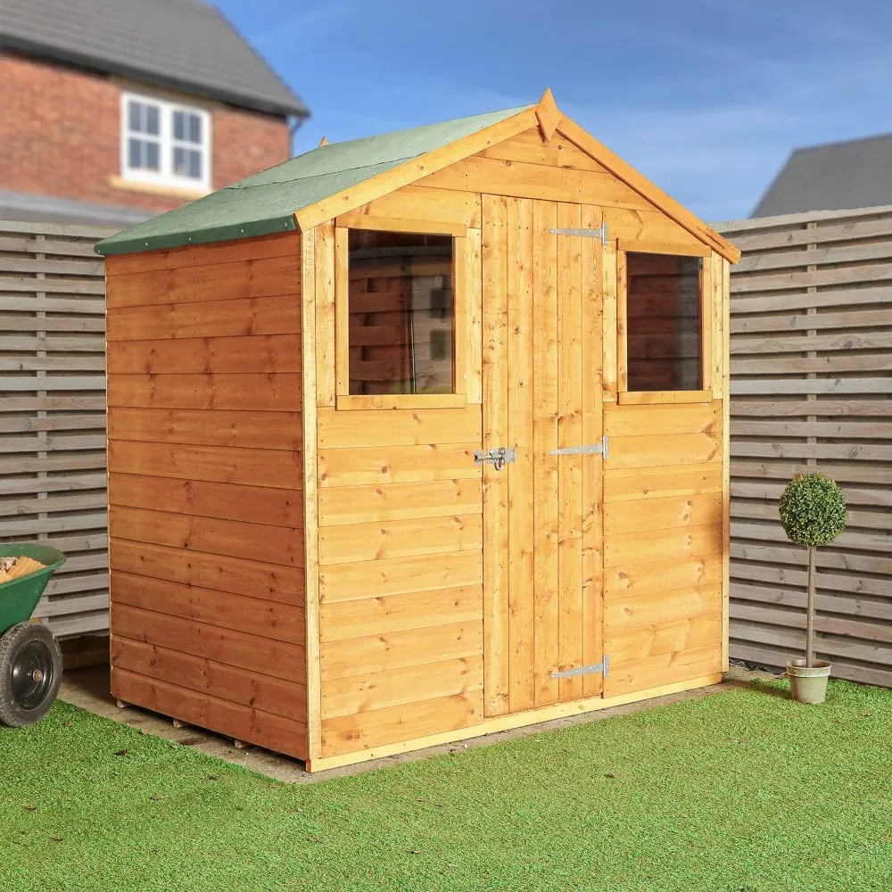 4 x 6 Shiplap Apex - Front Windows Shed