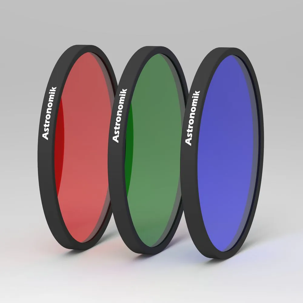 Astronomik Deep-Sky RGB Filter Set - 50mm Round