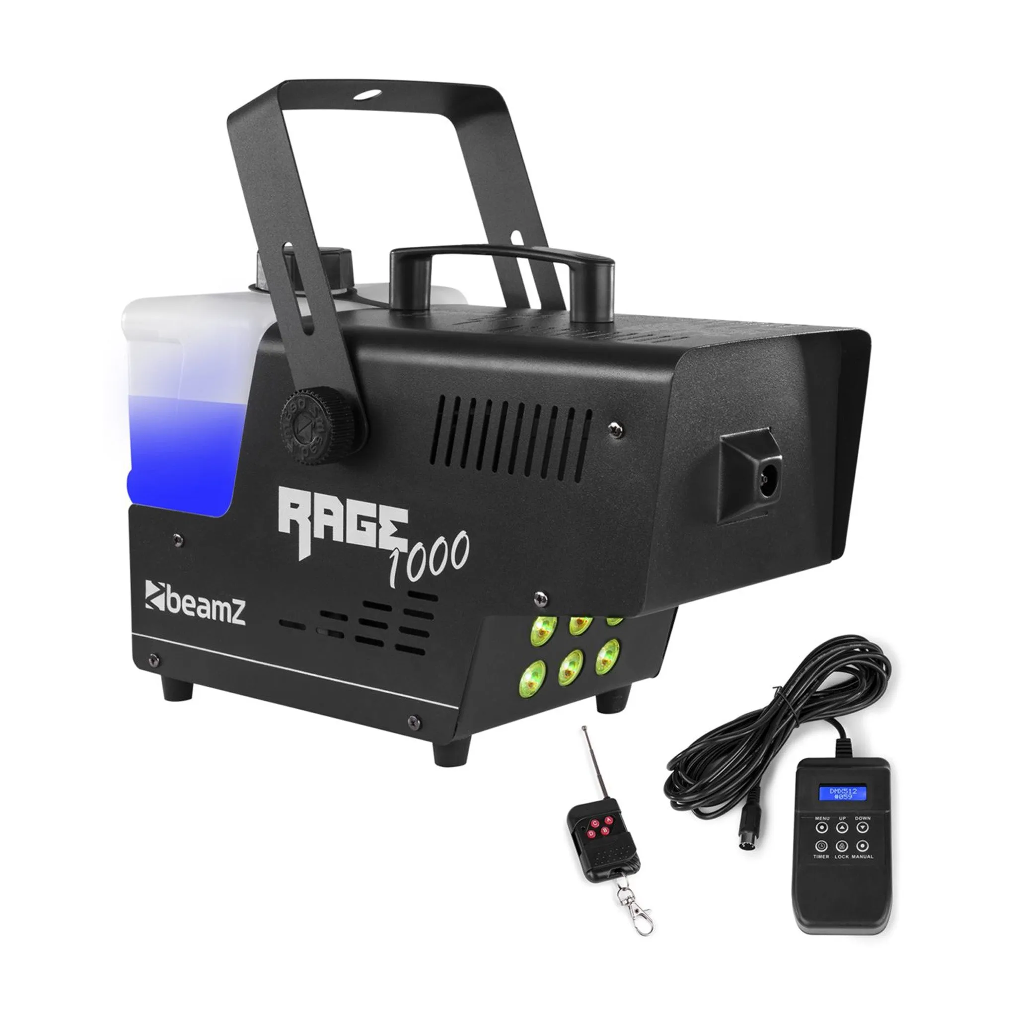 Beamz 160-712B Rage 1000 LED Smoke Machine