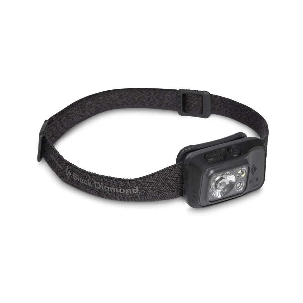 Black Diamond Spot 400-R Rechargable Headlamps Graphite