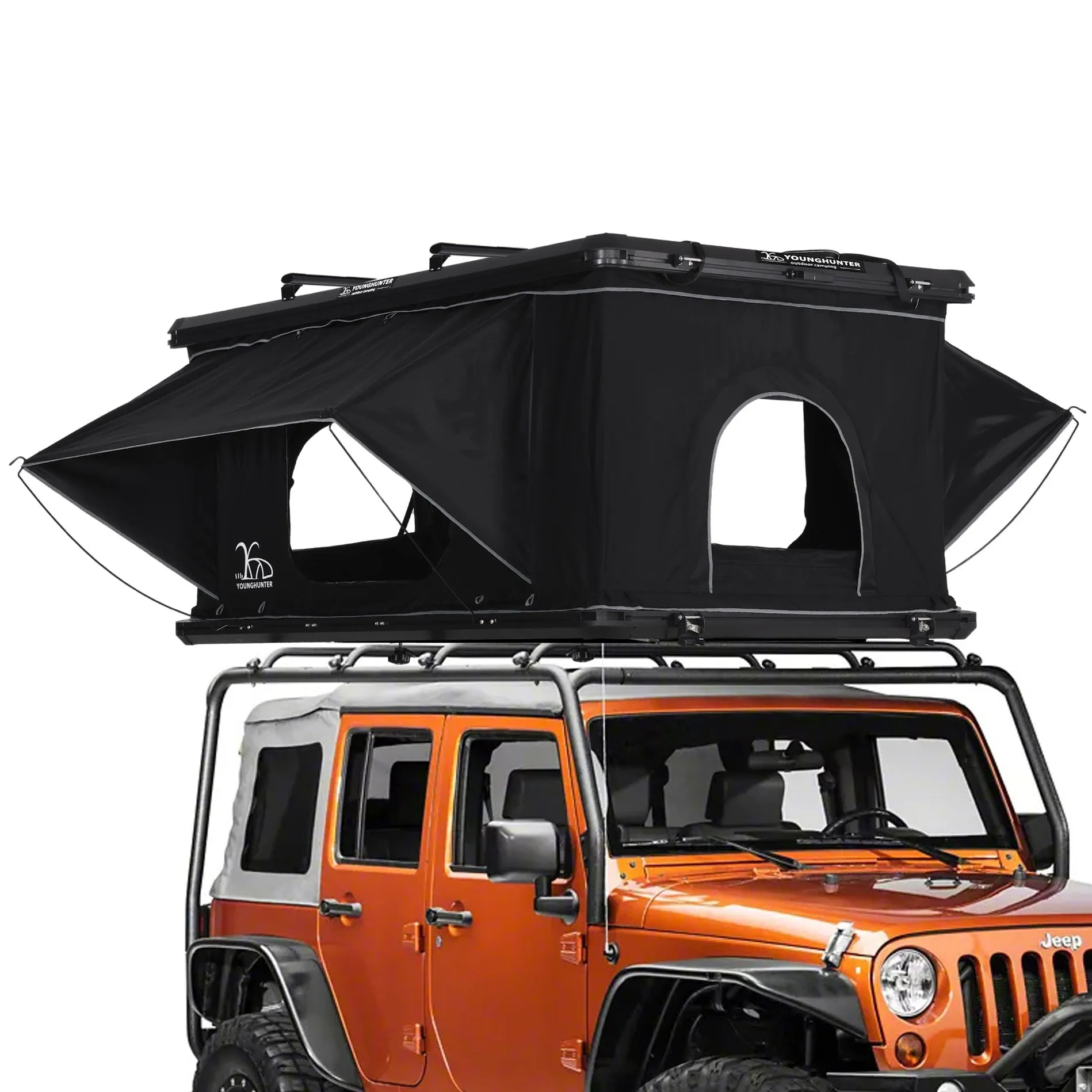 Camping 4WD SUV Hard Shell Aluminium Roof Top Tent