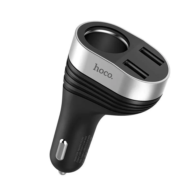 Car charger digital display dual USB HOCO Z29