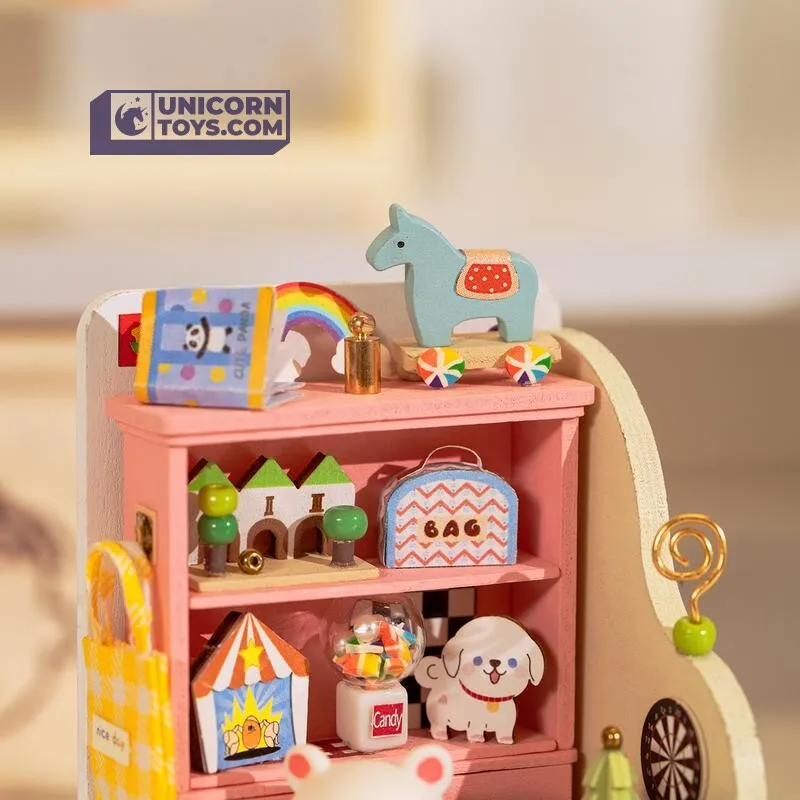 Childhood Toy House | Robotime Rolife Tiny DS027 DIY Dollhouse Miniatures Kit