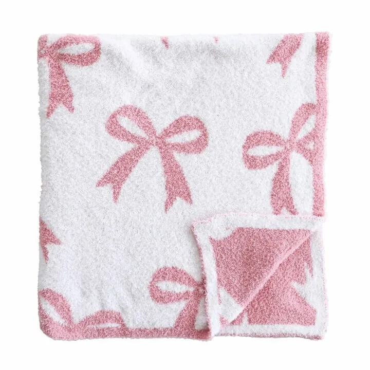 CuddleLane™ Luxe Blankets | Bows*