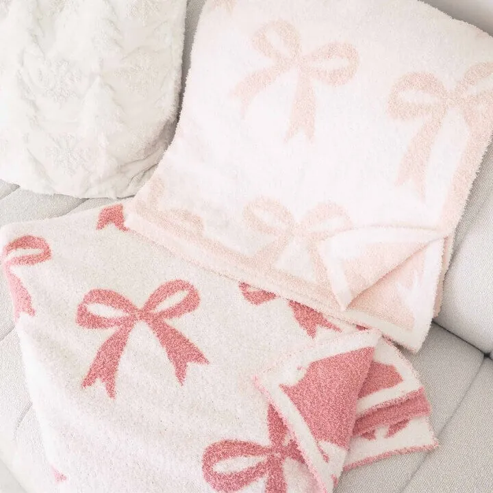 CuddleLane™ Luxe Blankets | Bows*