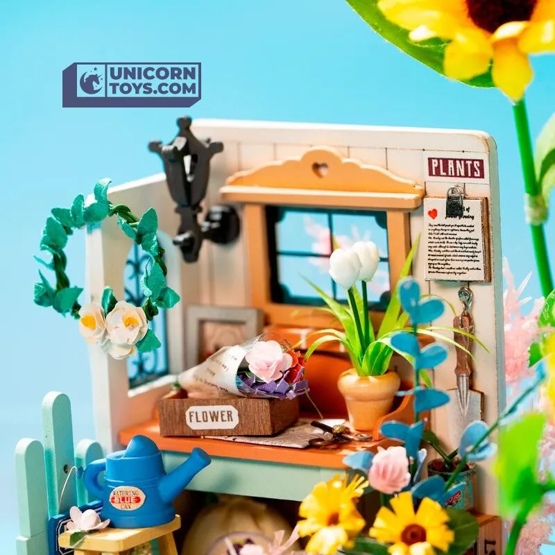 Dreaming Terrace Garden | Robotime Rolife Tiny DS030 DIY Dollhouse Miniatures Kit