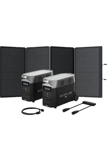 EcoFlow Delta Pro EV Solar Charging Kit with Free 400 Watt Solar Panel