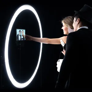 Giant Wedding & Events 47" LED Ring Light Photobooth Kit - Aurora Max