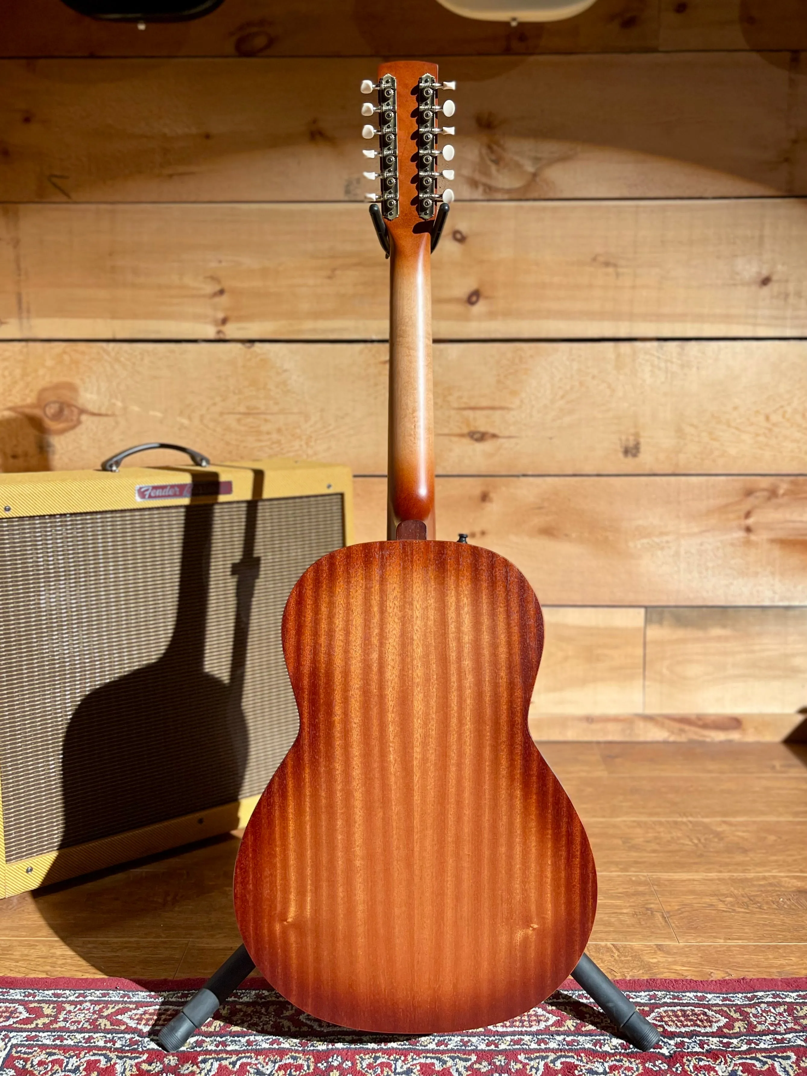 Godin Mahogany Folk 12, Rustic Burst, A/E