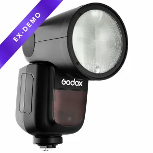 Godox V1-C Round Head Li-ion E-TTL HSS Master Speedlight Flash for Canon (DEMO STOCK)