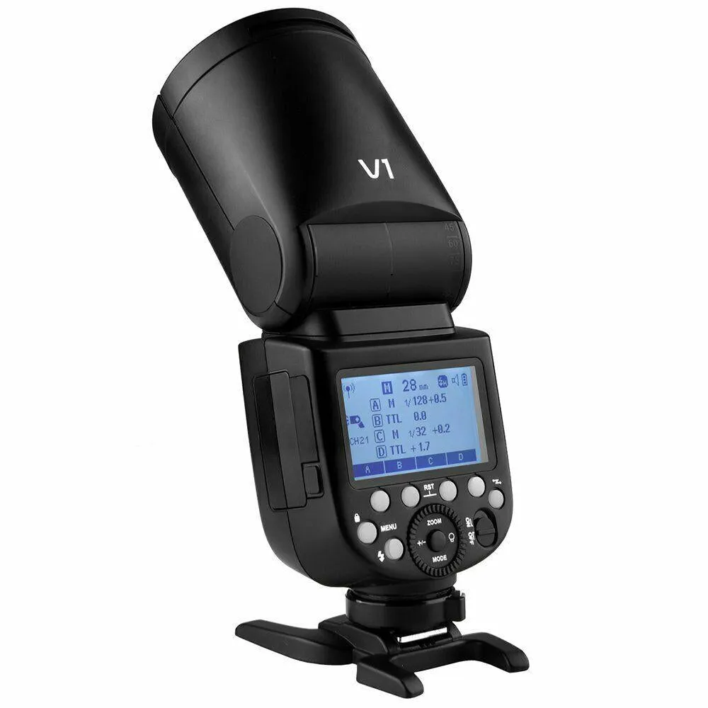 Godox V1-C Round Head Li-ion E-TTL HSS Master Speedlight Flash for Canon (DEMO STOCK)