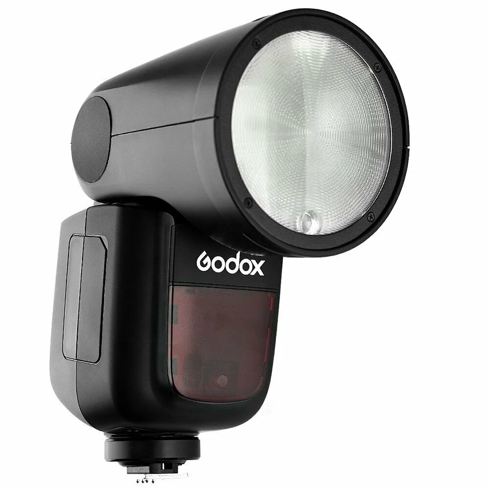 Godox V1-C Round Head Li-ion E-TTL HSS Master Speedlight Flash for Canon (NO BATTERY, NO CHARGER - DEMO STOCK)