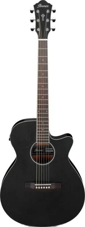 Ibanez AEG7MHWK Acoustic-Electric Guitar (Weathered Black)