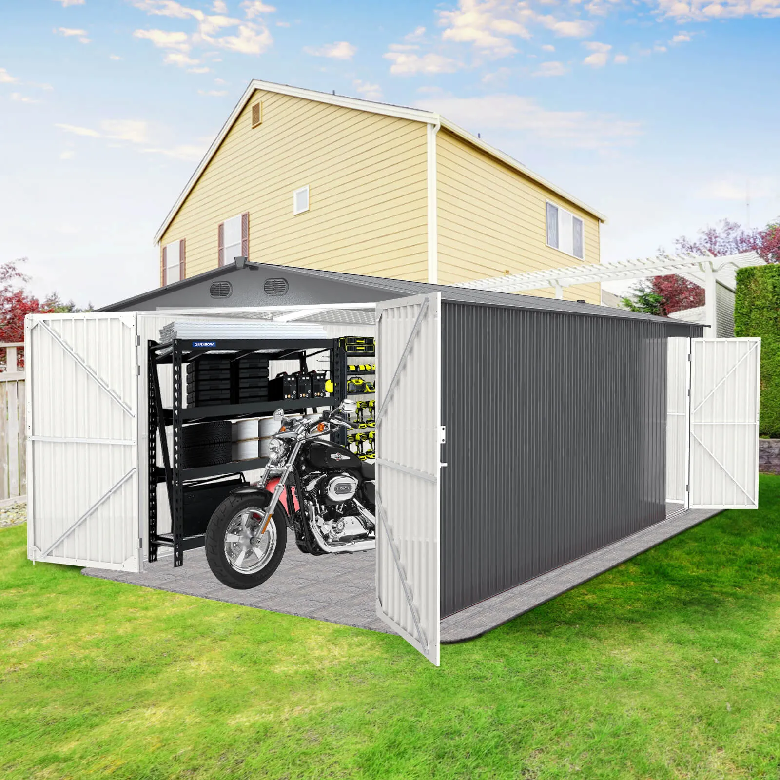 Metal Storage Shed 10'x20'