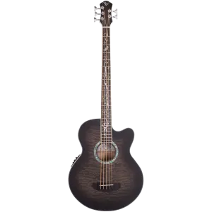 Michael Kelly MKD5SSBSFR Dragon Fly 5 Acoustic/Electric Bass - Smoke Burst