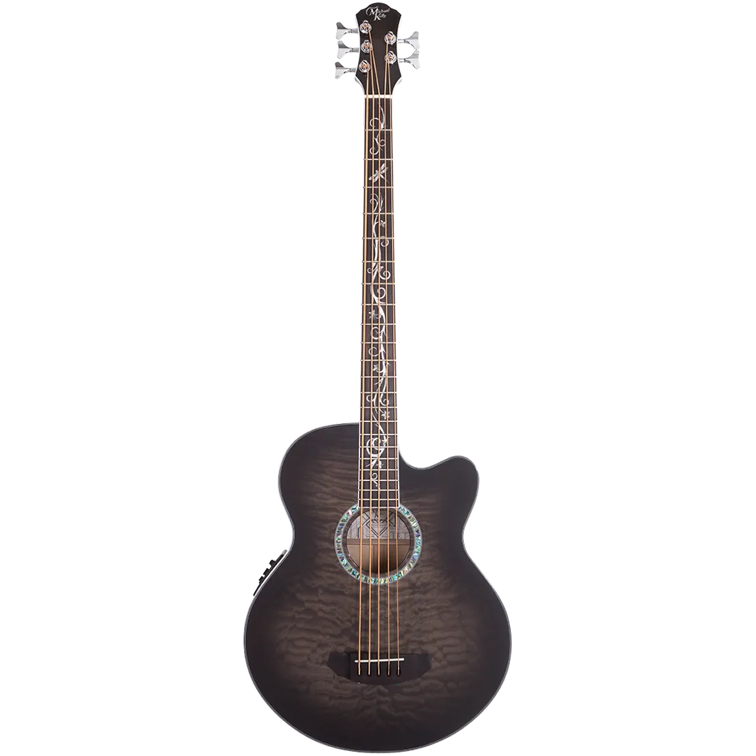 Michael Kelly MKD5SSBSFR Dragon Fly 5 Acoustic/Electric Bass - Smoke Burst