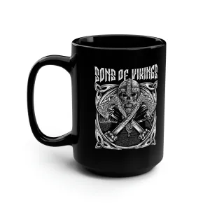 Skull and Axes Coffee Mug