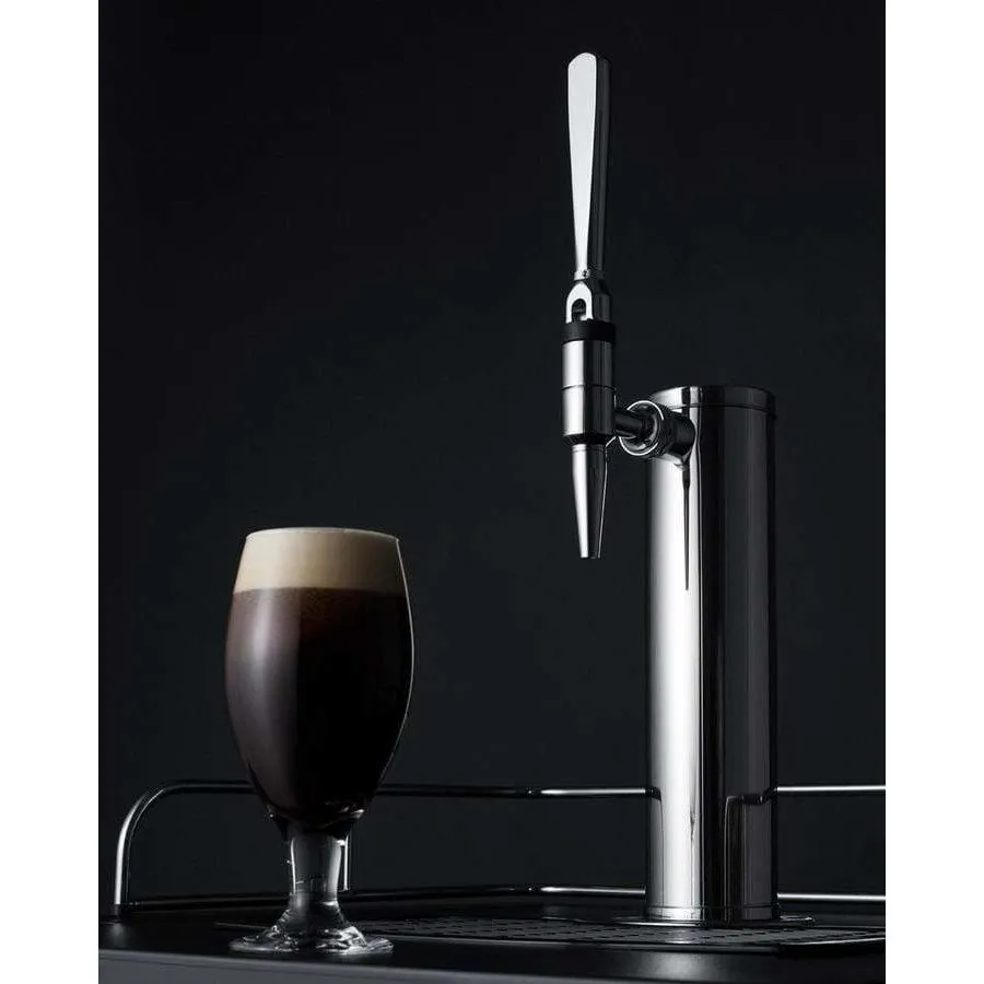 Summit 24" Wide Coffee Single Tap Kegerator SBC635M7NCF