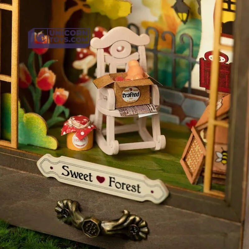 Sweet Forest | Robotime Rolife Box Theater DS026 DIY Dollhouse Miniatures Kit