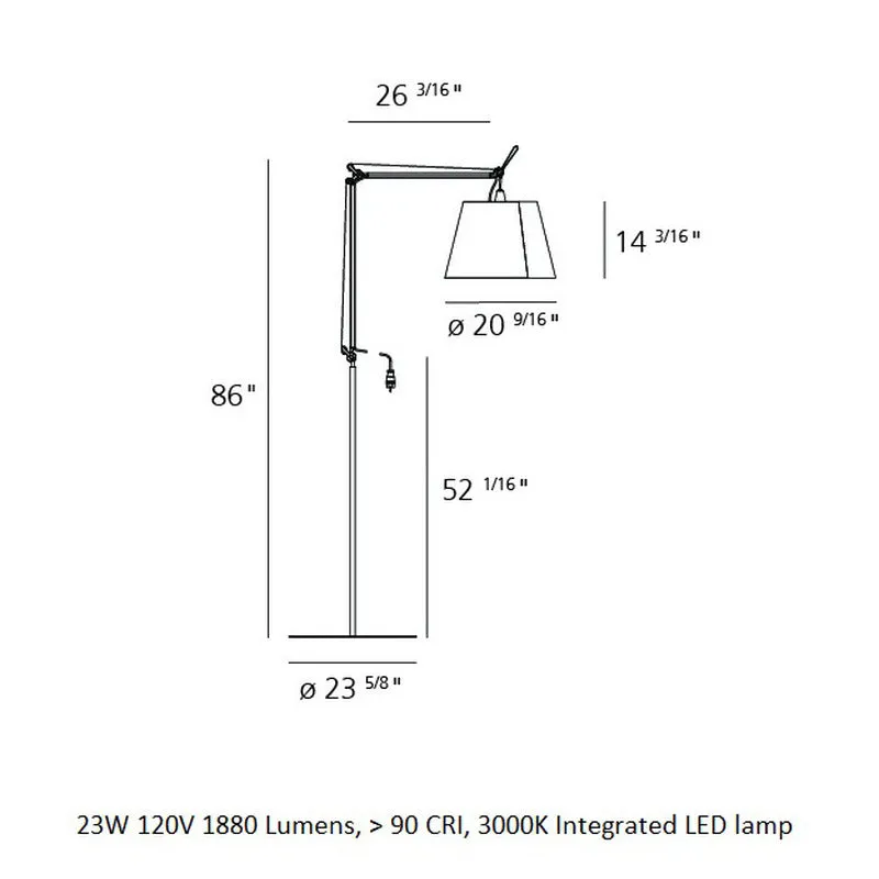 Tolomeo Mega Outdoor Floor Lamp