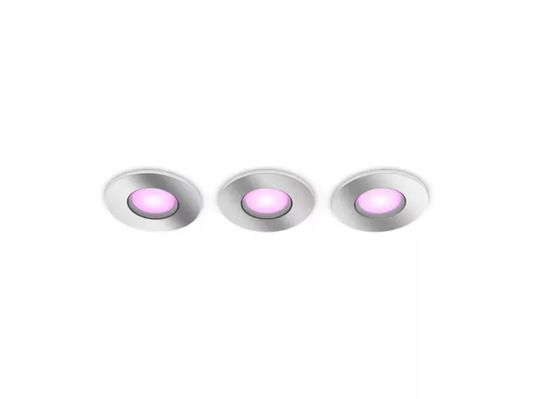 Xamento Hue recessed chrome 3x4.2W