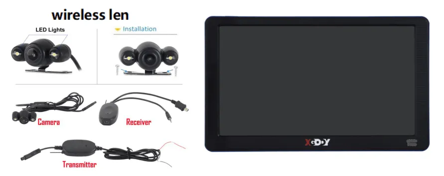 XGODY 886BT | 7-inch GPS Truck Navigator, Easy Raed Touchscreen Display, Custom Routing and Dock Guidance