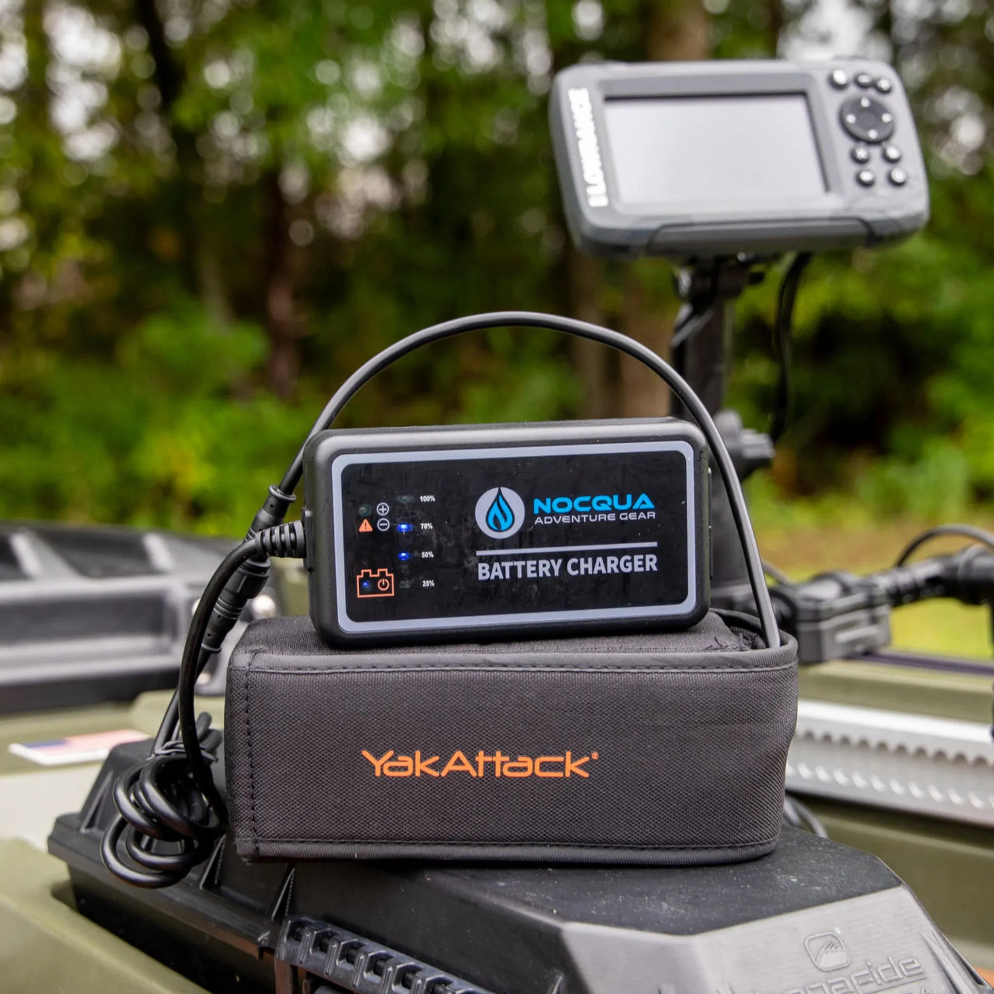 YakAttack 20Ah Battery Power Kit, Lithium-ion water-resistant battery pack w/charger