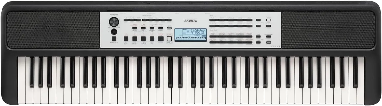 Yamaha YPT-W320 76-Key Touch-Sensitive Portable Keyboard